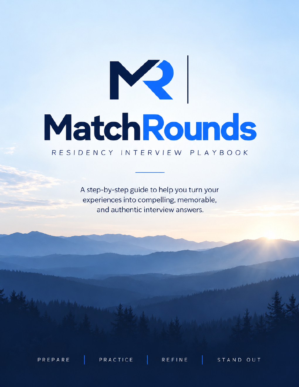 MatchRounds Residency Interview Playbook cover